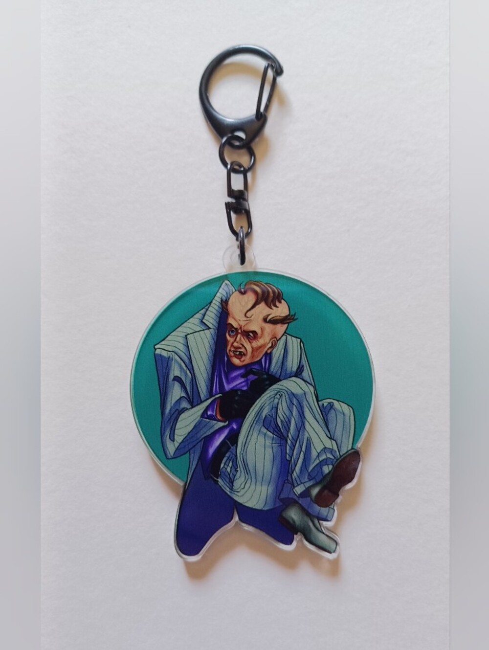 Franco Barbi (Il Bambino) The Outlast Trials (Red Barrels) Keychain With Clasp
